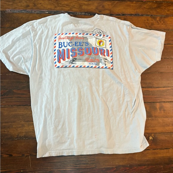 Buc-ces gray Missouri tshirt top size XXL - Picture 4 of 4